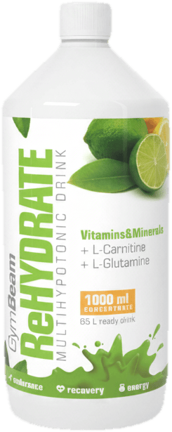 GymBeam ReHydrate Ionic Drink - Lemon Lime