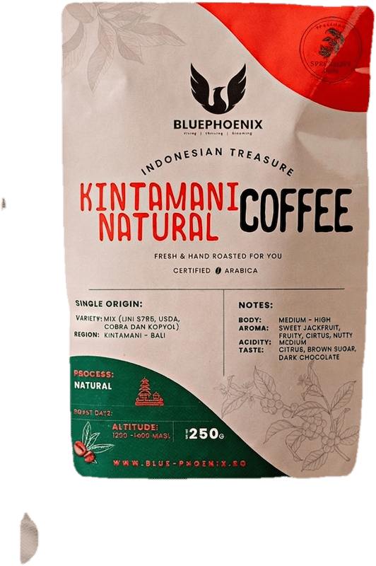 Specialty Coffee Arabica Kintamani Natural 250 g fresh roasted