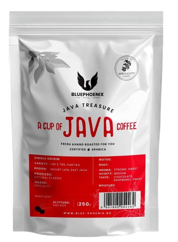 Coffee Arabica A Cup of Java 250g fresh roasted