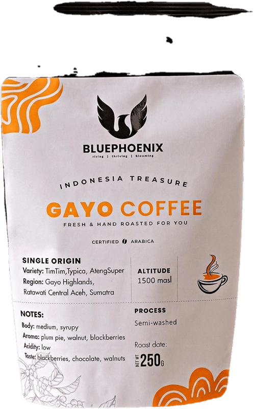 Coffee Arabica Gayo fresh roasted