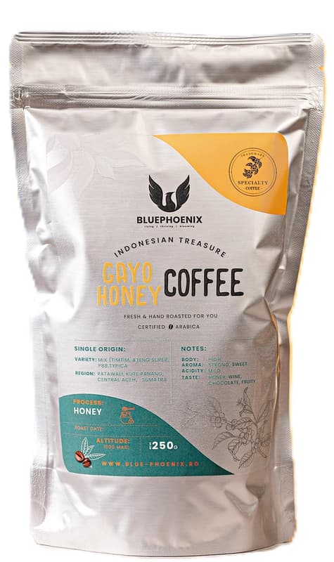 Specialty Coffee Arabica Gayo Honey fresh roasted