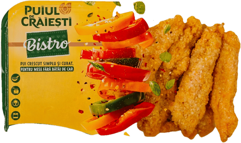 Puiul de Craiesti Crispy de pui golden