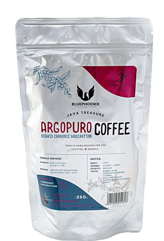 Specialty Coffee Arabica Java Blue Mountain Anaerob 250 g fresh roasted