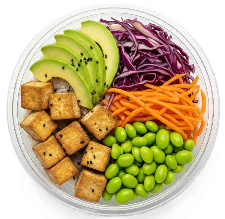 MY SUSHI Poke Bowl Vegetarian