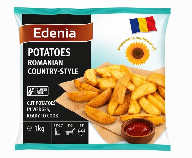 Edenia Cartofi in stil taranesc din Romania