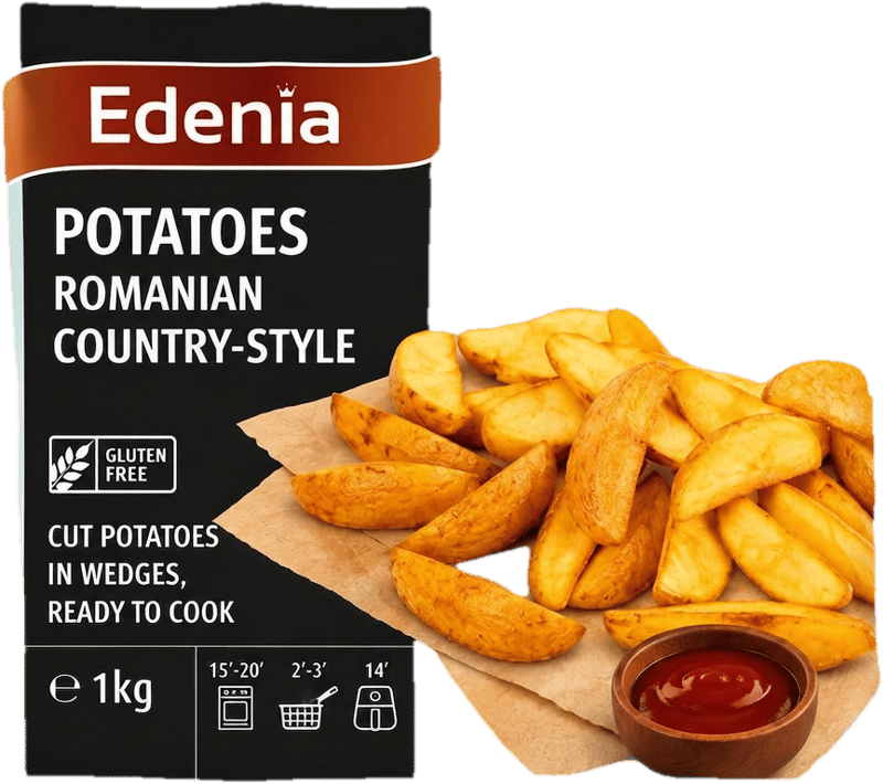 Edenia Cartofi in stil taranesc din Romania