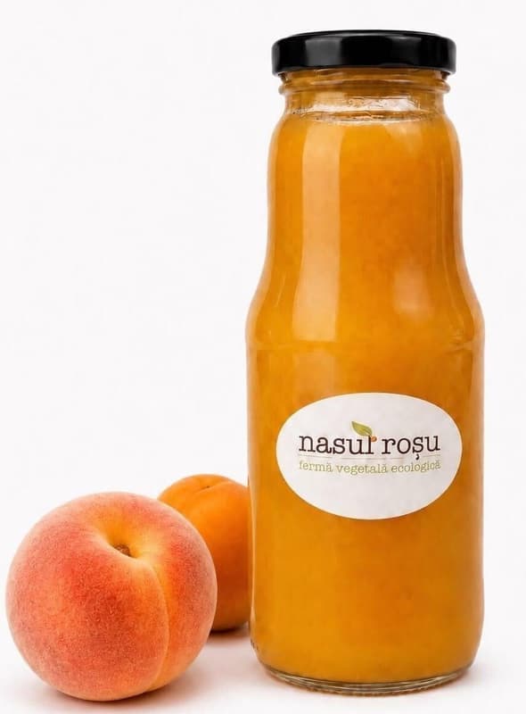 Nasul Rosu Nectar de piersici si caise fara zahar