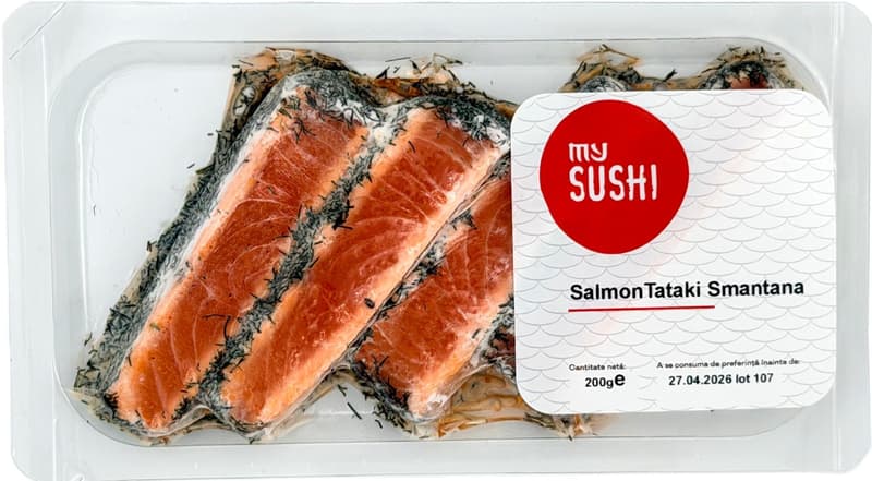 MY SUSHI Tataki Somon cu smantana si marar