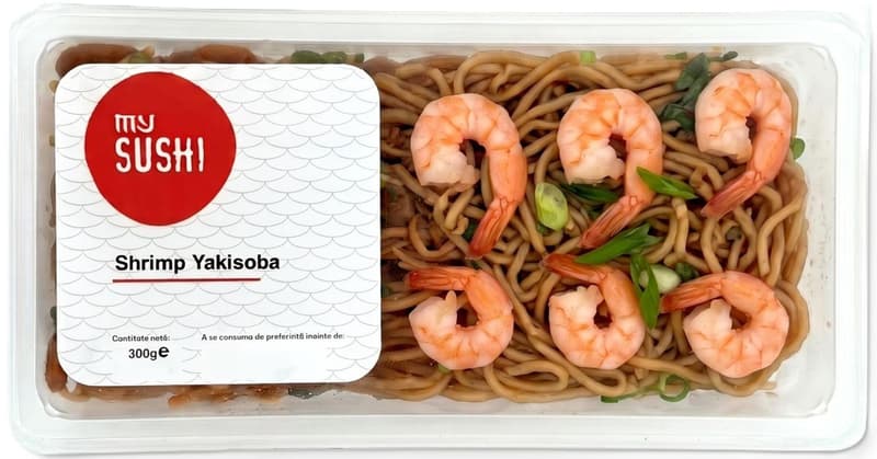 MY SUSHI Noodles teriyaki with shrimps