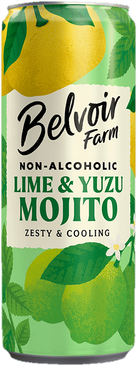 Belvoir Mojito cocktail non-alcoolic