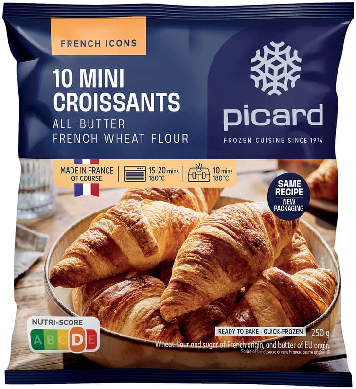 Picard Mini croissante, 10 buc