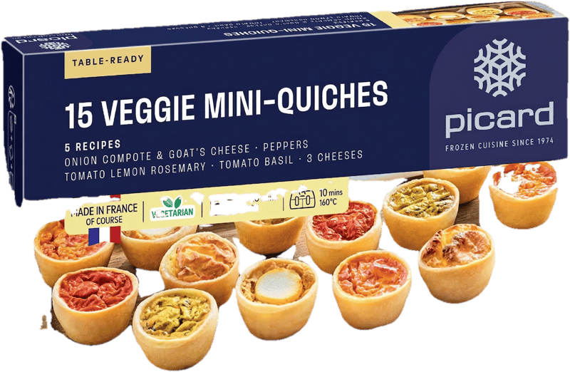 Picard Mini quiche, 15 buc