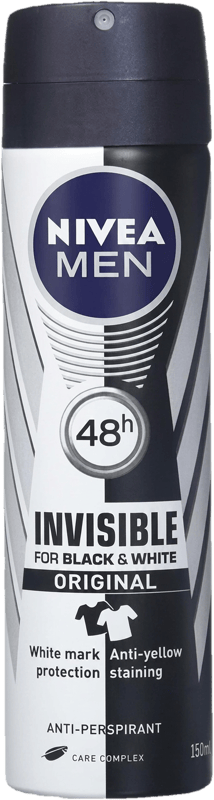 Nivea Men Invisible Black & White Power Original Spray Deodorant