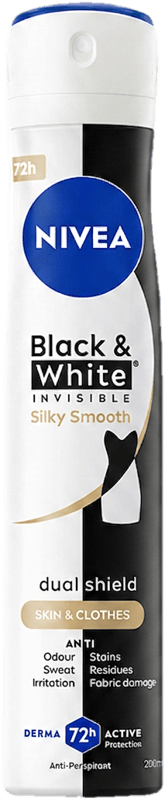 Nivea Women Invisible Black & White Silky Smooth Spray Deodorant