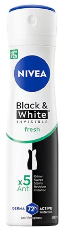 NIVEA Women Invisible Black & White Fresh Deodorant Spray