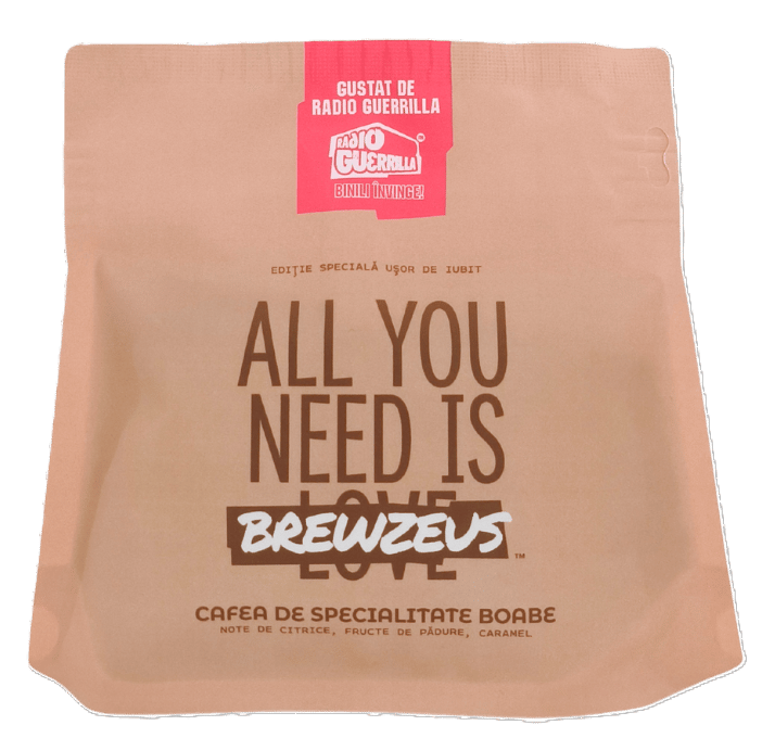 Brewzeus Radio Guerrilla Blend Cafea de specialitate boabe