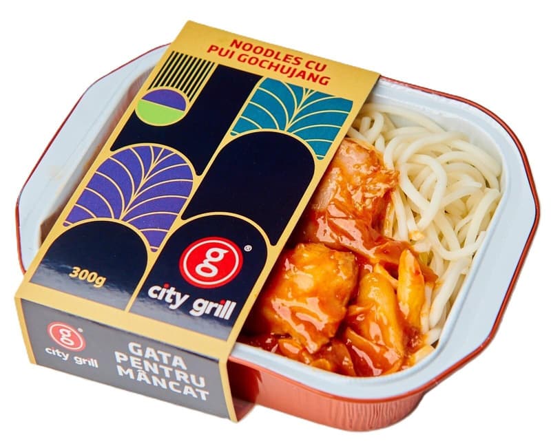 City Grill Noodles cu pui goghujang