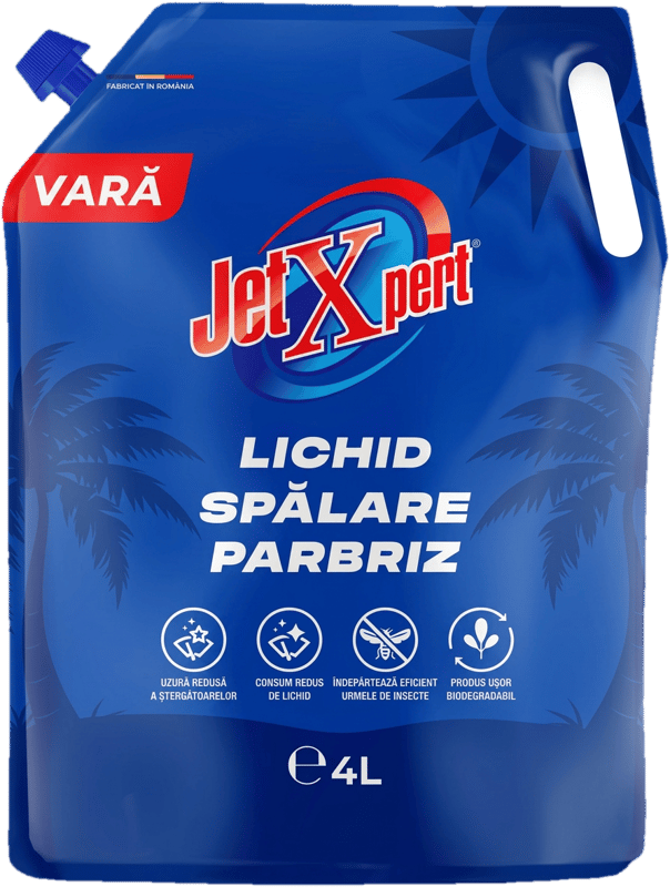 Jetxpert Solutie pentru parbriz, sezon estival