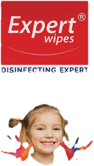 Expert Wipes Servetele umede antibacteriene pentru copii