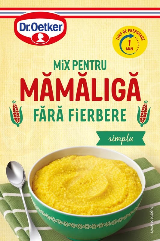Dr. Oetker Mix pentru mamaliga fara fierbere simpla