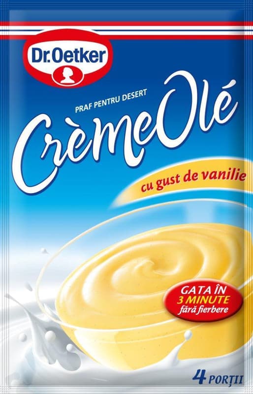 Dr. Oetker Crème Ole Pudra pentru desert cu gust de vanilie