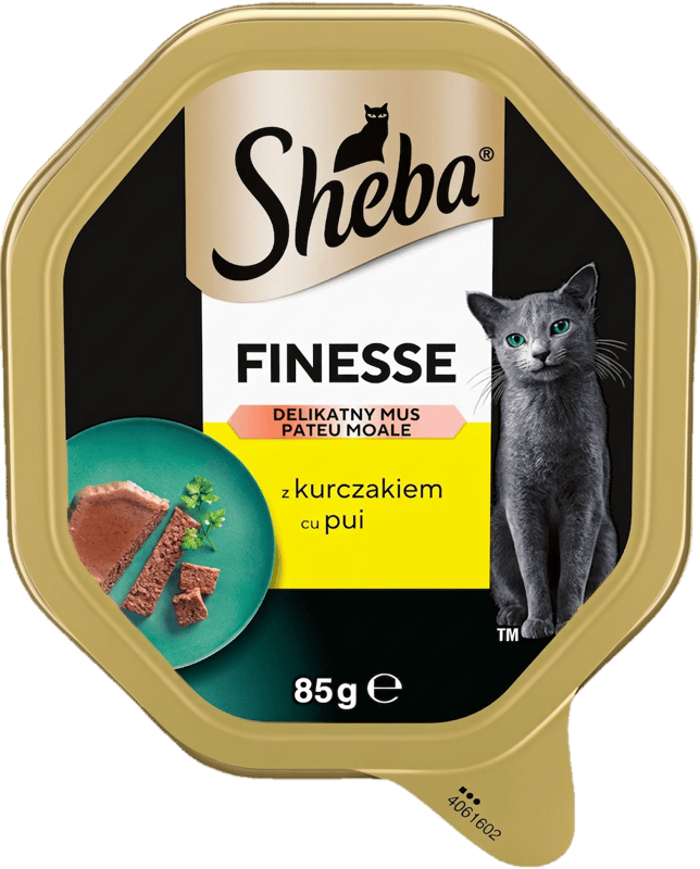 Sheba Finesse Wet cat food salmon mousse