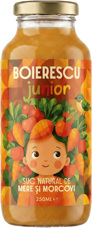Boierescu Artizan Junior Suc natural de mere cu morcovi