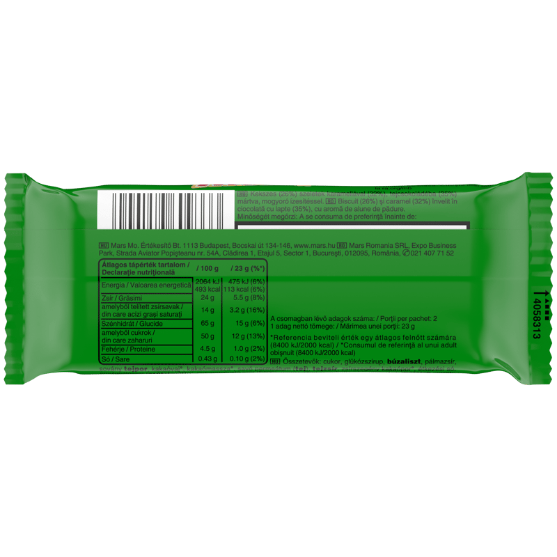 Twix Biscuit si caramel invelit in ciocolata cu lapte