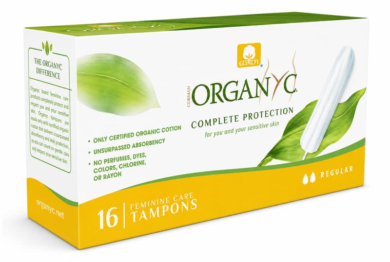 Organyc Tampoane regular din bumbac organic