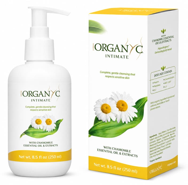 Organyc Sapun intim organic cu musetel