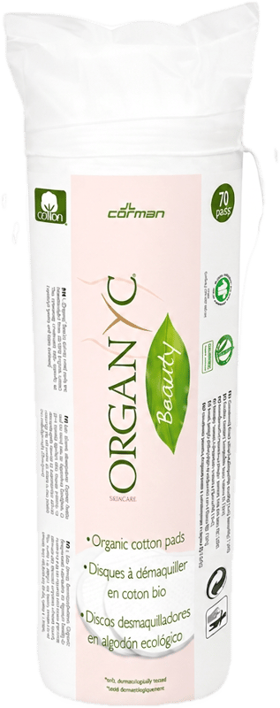 Organyc Dischete demachiante din bumbac organic