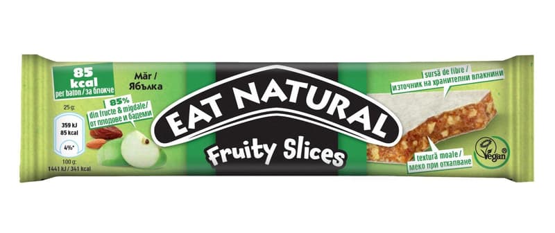 Eat Natural Baton de fructe cu mere si curmale