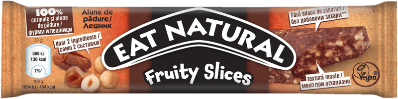 Eat Natural Hazelnut and Date Bar