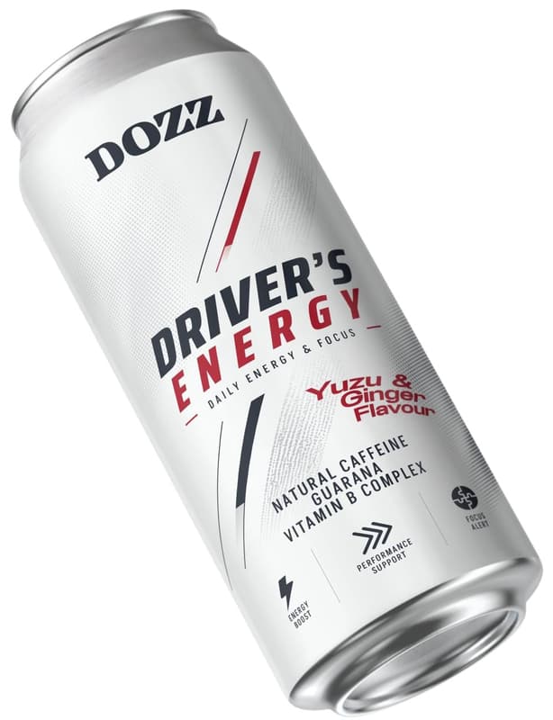 Dozz Driver's Energy Bautură energizanta carbogazoasă cu extract de guarana doza