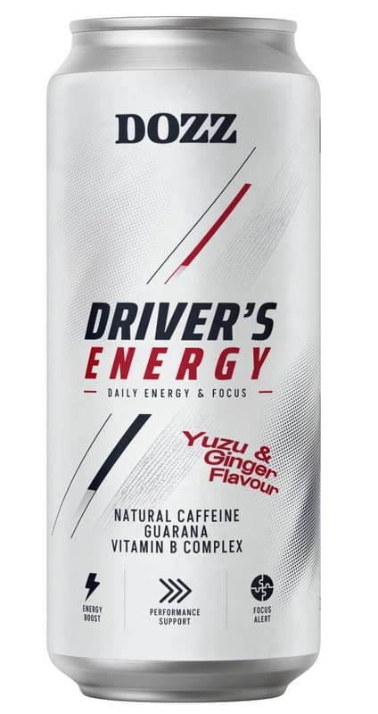 Dozz Driver's Energy Bautură energizanta carbogazoasă cu extract de guarana doza