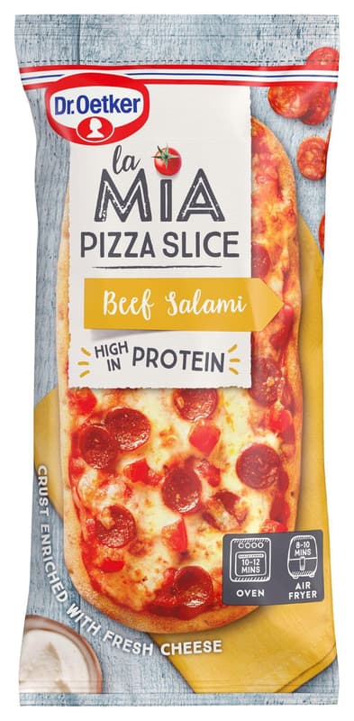 Dr. Oetker Pizza La Mia Slice Sunca si Branza