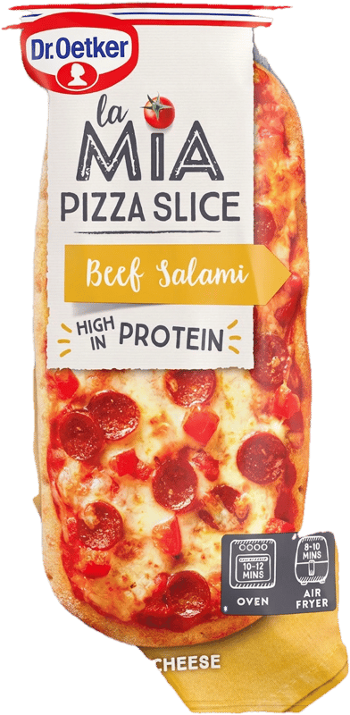 Dr. Oetker Pizza La Mia Slice Sunca si Branza
