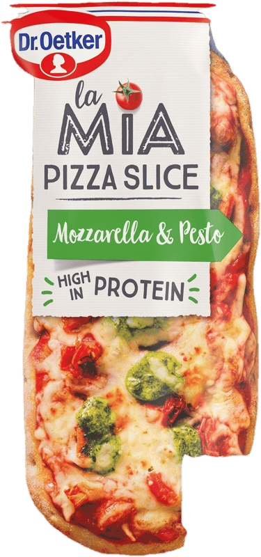 Dr. Oetker Pizza La Mia Slice Mozzarella&Pesto