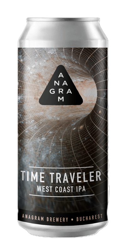 Anagram Time Traveler Unpasteurized Craft Beer Can