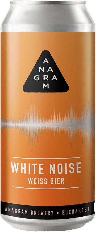 Anagram White Noise Unpasteurized Craft Beer Can