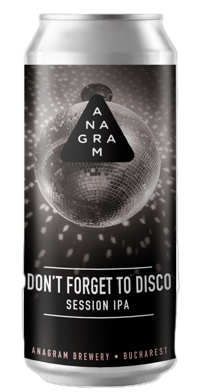 Anagram Don't Forget To Disco Unpasteurized Craft Beer Can