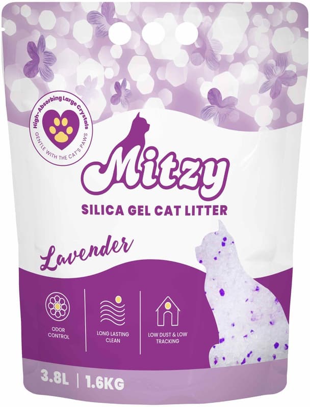 Mitzy Silicate with lavender scent for the litter box