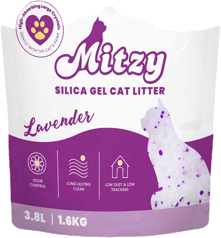 Mitzy Silicate with lavender scent for the litter box