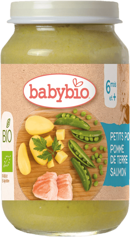 Babybio ECO Piure de legume si somon