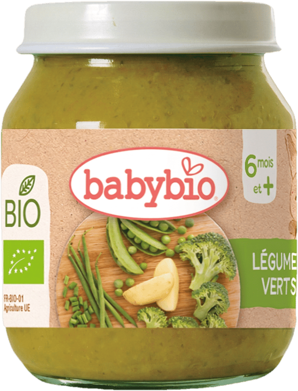 Babybio ECO Piure de legume verzi