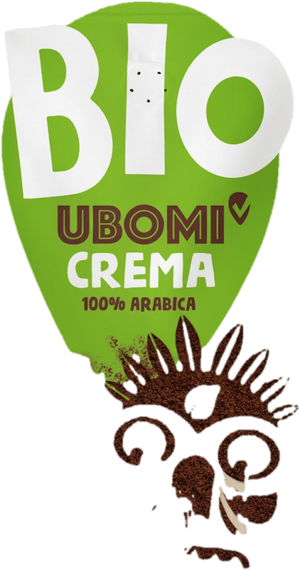 Ubomi ECO Crema Cafea boabe 100% Arabica
