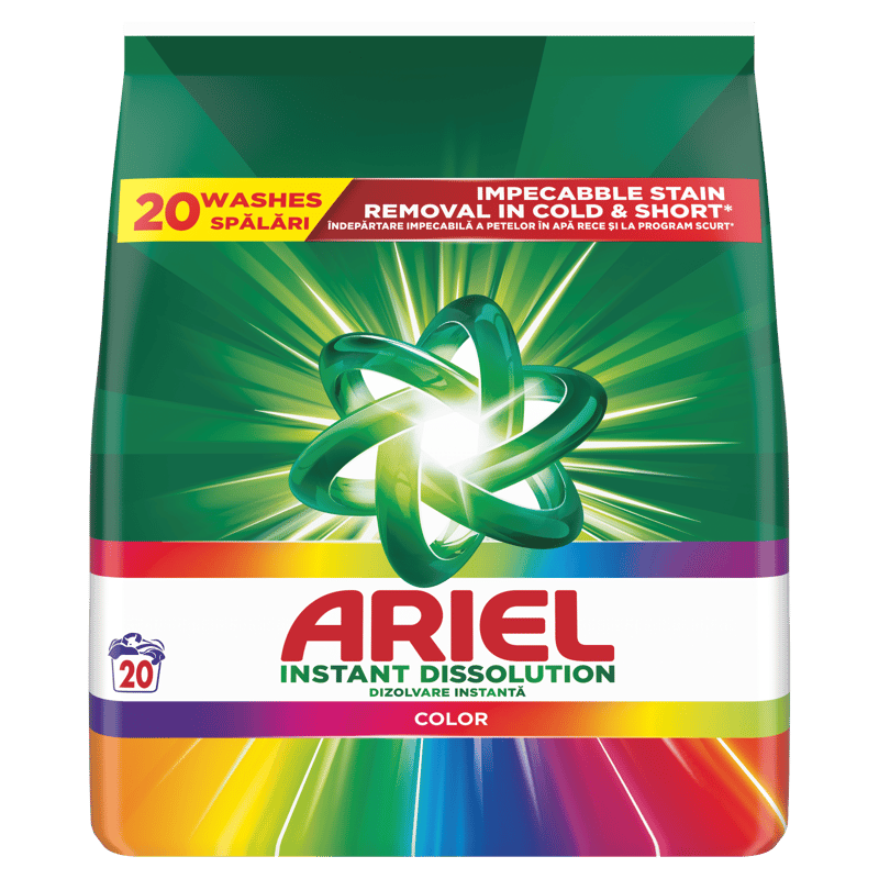 Ariel Color Powder Detergent, 20 washes