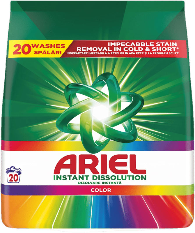 Ariel Color Powder Detergent, 20 washes