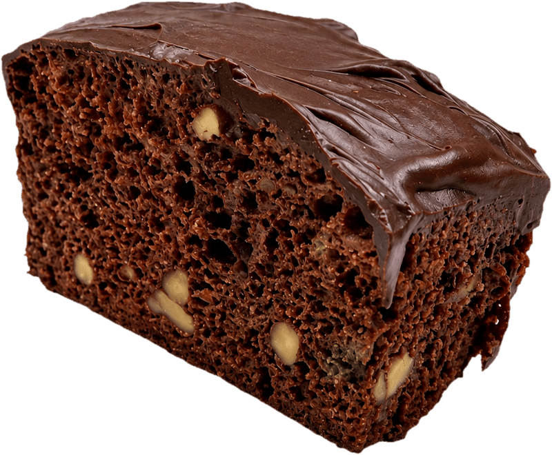 Nasul Rosu, Chocolate Brownie with Walnuts