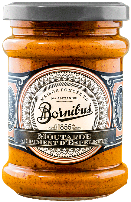 Bornibus Mustard with Espelette Peppers